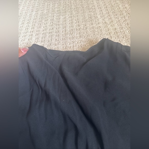 Helmut Lang Black Sleeveless Romper Drawstring Waist Keyhole Back Size 6 - Picture 7 of 14